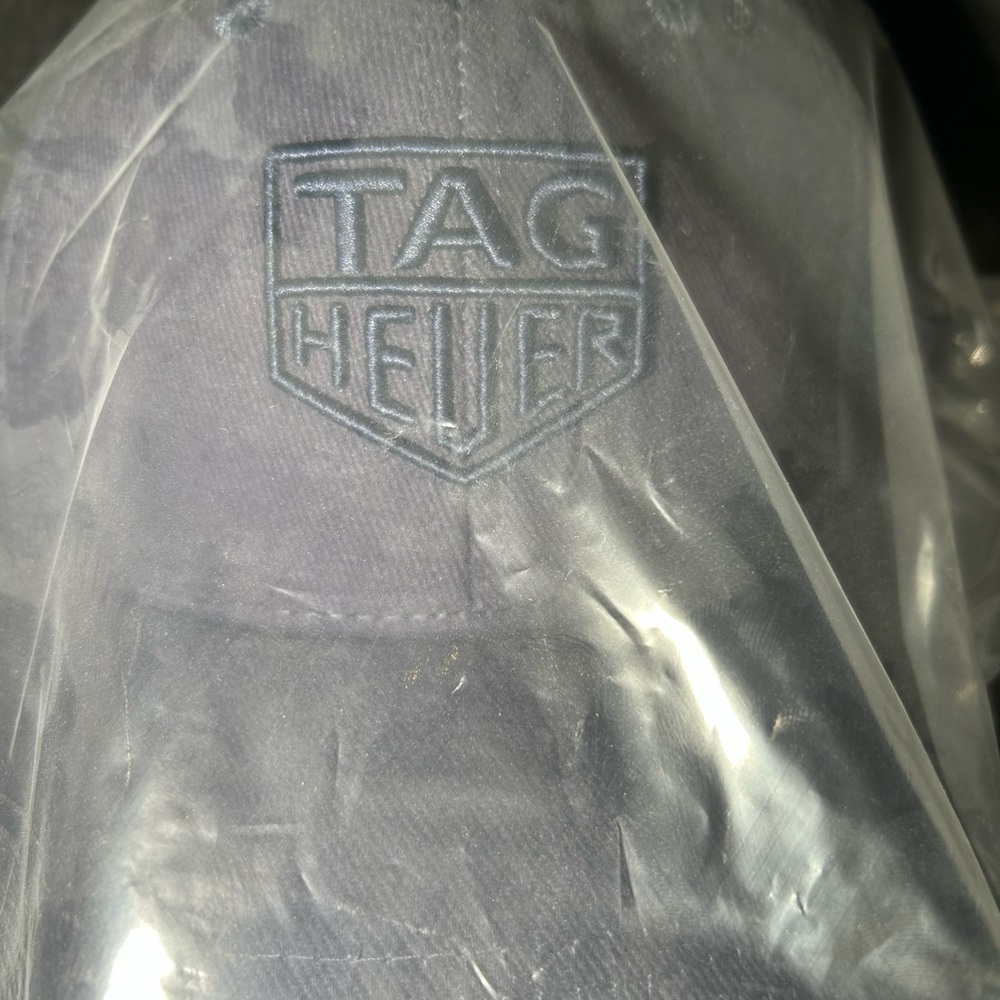 Tag Heuer Navy Blue On Navy Blue 🔥 Very Rare! Never Seen this Hat 🧢 Before!